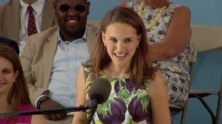 Natalie Portman Harvard Commencement Speech | Harvard Commencement 2015