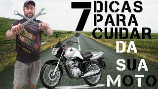 7 Dicas para cuidar da sua moto!