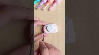 HOMEMADE CLAY || PART 2️ #crafts #chalk #painting #shorts