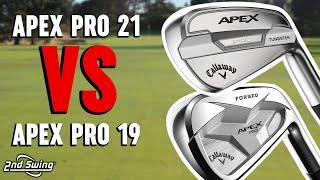 Callaway Golf Irons Comparison | Apex Pro 21 vs. Apex Pro 19