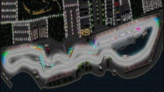 Ultimate Racing 2D 2 - 2024 F1 Saudi Arabian Grand Prix AI Simulation Race