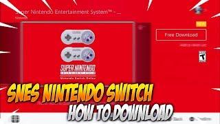 Download SNES on Nintendo Switch for Free