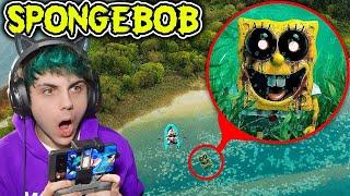 DRONE CATCHES SPONGEBOB’S HOUSE IN REAL LIFE!! (CURSED SPONGEBOB)