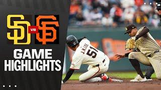 Padres vs. Giants Game Highlights (6/4/25) | MLB Highlights