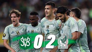 SURINAM 0-2 MÉXICO | Doblete de Montes y tres puntos | Copa Oro 2025