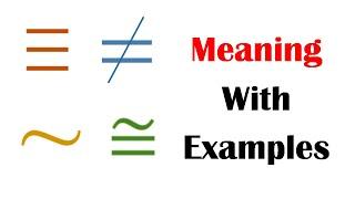 Symbols in maths | Math symbols | Math symbols explained | Math symbols in English