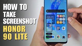 How to Take Screenshot Honor 90 Lite