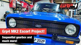 My Ford Escort grp4 rally car build and Renault Clio Maxi project with Honda k20 engine!