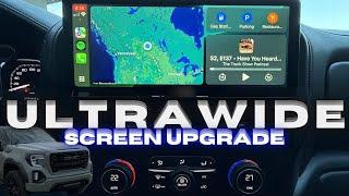 ULTRA WIDE SCREEN UPGRADE – 12.3” Display for 2019-2024 GMC Sierra & Chevy Silverado!