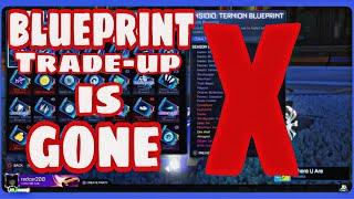 The Blueprint Trade-up System is Gone in Rocket League l This is wrong l No Mention of it