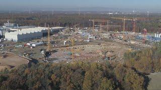 Time lapse: FAIR construction site 2018 - 2021