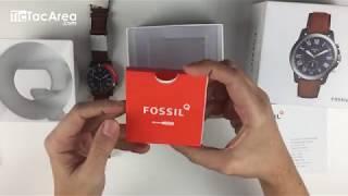 Unboxing FOSSIL Q Grant FTW1147 Hybrid Smartwatch video