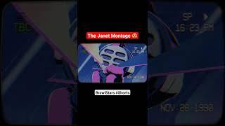 Janet montage  | BrawlStars #Shorts | #capcut #brawlstars