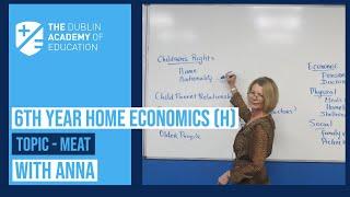 Home Economics (H) - Meat - Leaving Cert Home Economics with Anna McAllister