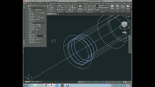 мини трд в AutoCAD часть 1: Вал