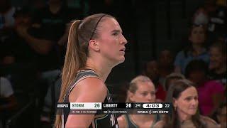 TECHNICAL On Sabrina Ionescu For Yelling At Ref After No Foul Was Called On Her Shot | NY Liberty