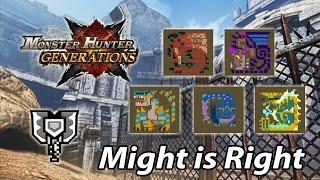 MHGen 6 Village | Might is Right (Striker Charge Blade) - 13'55