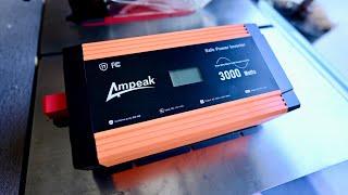 AMPEAK 3000w Pure Sine Inverter - $359, but is it any good?