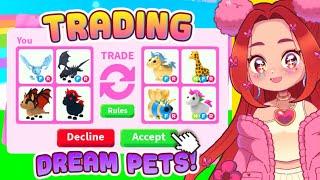 DREAM PET TRADING! Trading People their DREAM PETS! for 24 hours in Roblox Adopt Me