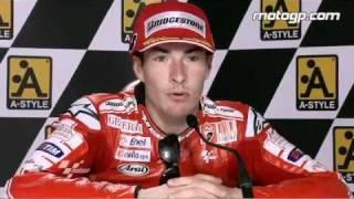 Nicky Hayden interview after the Aragon GP