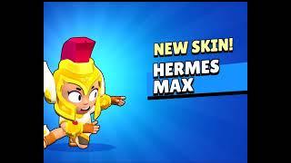 Brawl Stars Hermes Max New Skin 