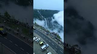 The Seven Sisters Waterfall #Tourist attraction in Cherrapunji, Meghalaya