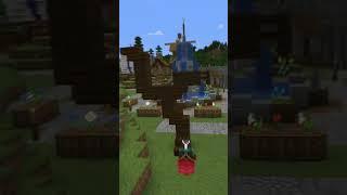 Easy Custom Tree Build #minecraft #buildhacks #shorts