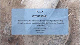 Reconsidering the Villanovan phenomenon of pre-Roman Italy through an isotope-based perspective
