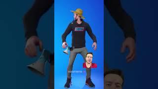 Mr Beast Turns his head too far #fortnite #mrbeast #shorts