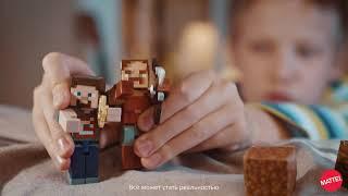 AD: Оригинальные фигурки героев Minecraft от Mattel