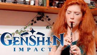 Genshin Impact opening theme cover on tin whistle