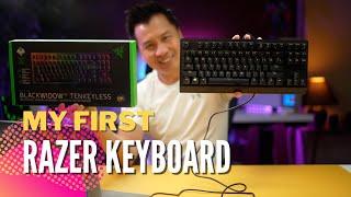 MY FIRST Razer Keyboard - BlackWidow V3 Tenkeyless first impression