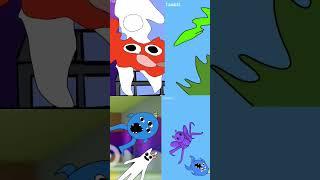 GARTEN OF BANBAN COLOR MIX COMPILATION | TIANDEE ANIMATION #shorts