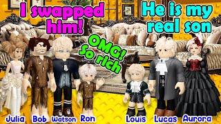  TEXT TO SPEECH  My Real Family Is Rich But I Was Swapped At Birth With A Poor One  Roblox Story