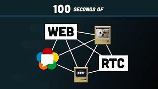 WebRTC in 100 Seconds // Build a Video Chat app from Scratch