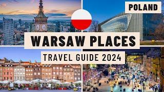 Best Places to Visit in Warsaw Poland | Warsaw Travel Guide 2024 | Things to do in Warsaw Poland