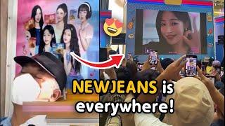 NewJeans is everywhere, Bunnies reacted with great EXCITING to NewJeans x Indomie