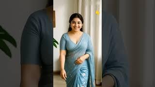 what's smile  ai Girl Saree Model video 