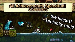 20 Achievements, One Thousand Deaths... (All Achievements Speedrun)