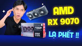 Unbox Asus Prime RX 9070 | Năm nay AMD đặt tên LẠ phết