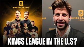 Kings League In the U.S? Gerard Piqué On Growth Of Kings League & Potential U.S. Events | Scoreline