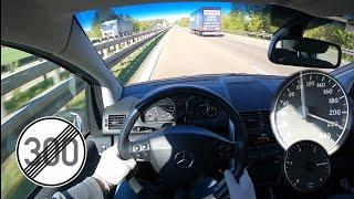 Mercedes-Benz A200 CDI W169 AUTOBAHN TESTDRIVE NO LIMIT TOP SPEED