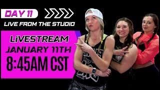 Day 11 60 Minute Live JAM Dance Fitness Party from Studio Headquarters