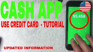   How To Use Credit Card On Cash App Tutorial Update 