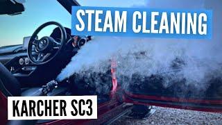 Karcher SC3 Steam Cleaner Review | Steam Cleaning Car Interiors