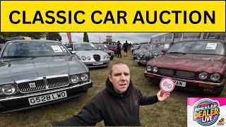 CLASSIC CAR PRICES ON THE RISE AGAIN ? (UK CAR AUCTION)