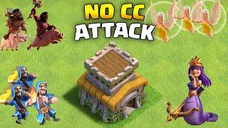 New Th8 Attack Strategy without CC | Best Town Hall 8 Attack 2024 (No CC)