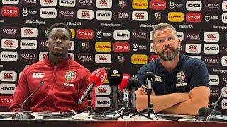 Lions: Andy Farrell and Maro Itoje speaking after Lions defeat to Argentina in Dublin