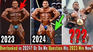 Derek Lunsford Mr. Olympia 2023 (1st Place) VS Mr. Olympia 2024 (3rd Place)