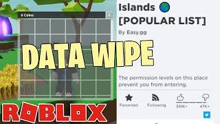 Roblox Skyblock / Islands SHUTDOWN Data WIPE